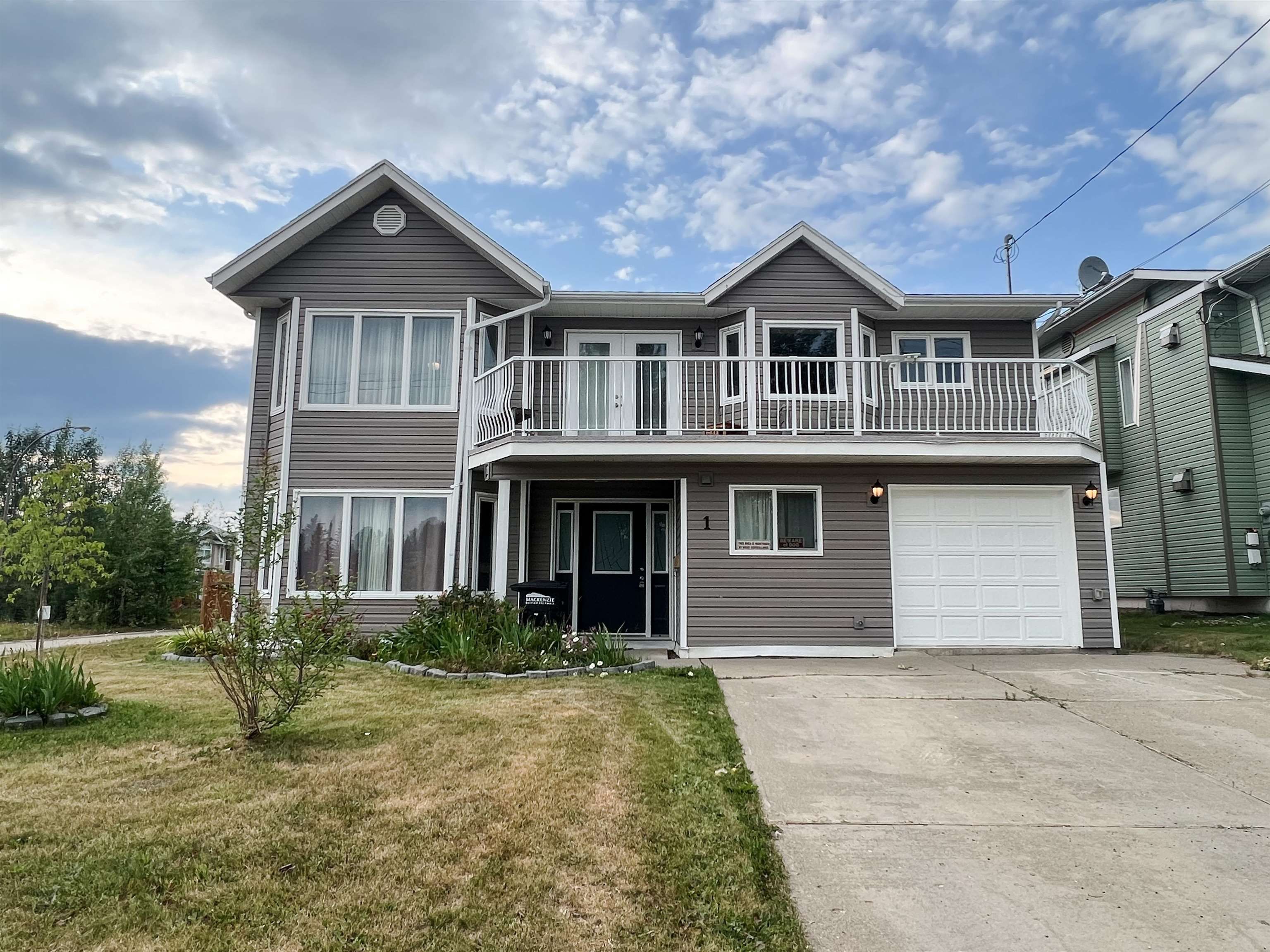 I have sold a property at 1 MCINTYRE DR in MACKENZIE
